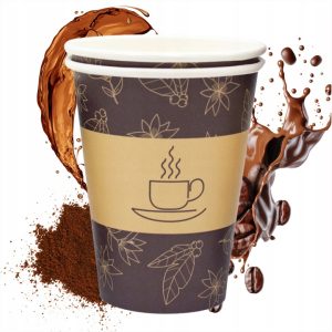 Kubek papierowy 250ml 0% plastiku