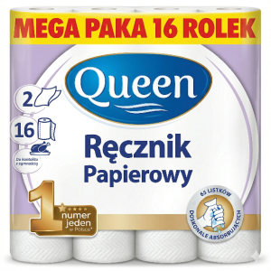 Ręcznik A16 Queen 65 listków 2w – chłonny ręcznik kuchenny w ofercie Maxchem Skoczów