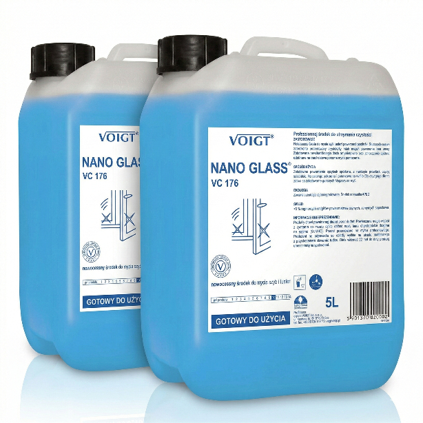 Voigt Nano Glass 5L do szyb zestaw 2 x 5l – profesjonalne mycie szyb w Maxchem Skoczów